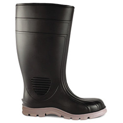 Manufacturer Varies Rubber Boot,Men's,9,Knee,Black,PR 21DK98