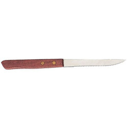 Crestware Steak Knife,4 1/8 in L,Brown,PK12 SKPW1