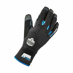 Proflex by Ergodyne Utlty Gloves,Perf Thrml Wtrprf,Blk,XL,PR 818WP
