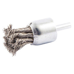 Sim Supply Knot Wire End Brush,Shank Size 1/4"  66252838886