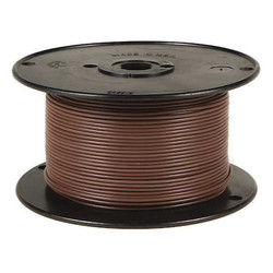 Grote Primary Wire,14 AWG,1 Cond,500 ft,Brown 87-7501