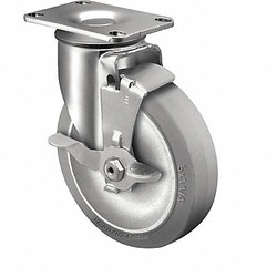Colson Plate Caster,Swivel,3-1/2" Wheel Dia. 2.03256.445 BRK1
