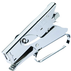 Plier-Type Stapler, 150 Cartridge Capacity, Durable Chrome Finish