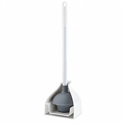 Libman Plunger and Caddy,18 in Hand L,Flange 598