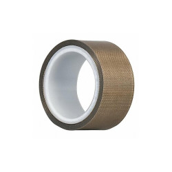 Tapecase PTFE Tape,3 in x 5 yd,4.7mil,Brown  15D605