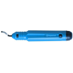 Deburring Tool, 1/4 in Tube OD, Blue