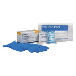First Aid Only Wound Dressing Kit,7pcs,2x2 3/16",Yellow 750012