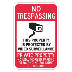 Lyle Safety Sign,18 inx24 in,Aluminum T1-1084-HI_18x24