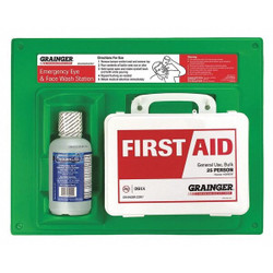 Sim Supply First Aid Kit w/House,141pcs,21.5x6",GRN  54614