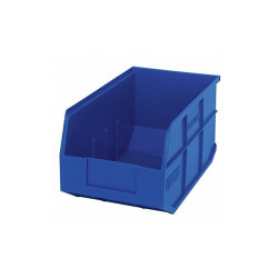 Quantum Storage Systems Shelf Bin,Blue,Polypropylene,7 in SSB443BL