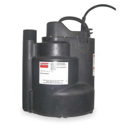 Dayton SubmersibleSumpPump,10ft,11in,115VAC 3YU58