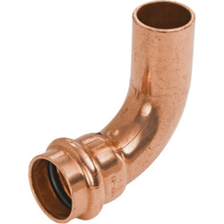 NIBCO 1 In. FTG x 1 In. 90 Deg. Press Copper Elbow (1/4 Bend) 9059205PCU