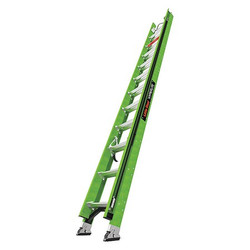 Little Giant Ladders Extension Ladder,300 lb. Cap.,Fiberglass 18724-186