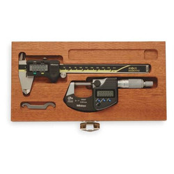 Mitutoyo Precision Meas.Tool Kit, Digital Caliper 64PKA076B