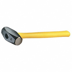 Westward Hand Drilling Hammer,Fiberglass,2 Lb 6DWJ8