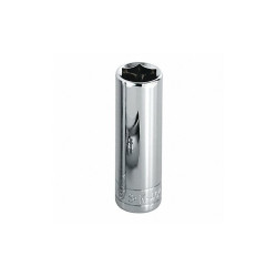 Sk Professional Tools Socket, Steel, Chrome, 13 mm 8433