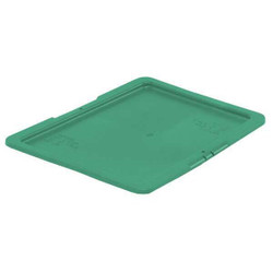 Orbis Lid,Green,Polyethylene,12 in RCS01215-1 GREEN