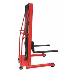 Dayton Fixed Bse Hyd Stacker,1000 lb,64 In Lift 2MPT9