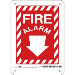 Condor Safety Sign,7 in x 5 in,Aluminum 465N80