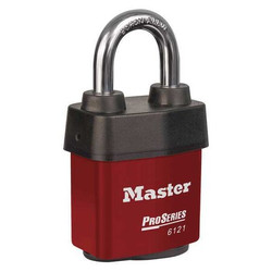 Master Lock Lockout Padlock,KA,Red  6121KARED