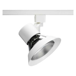 Juno Lighting Track Lighting Head,Flare,Wht,5 1/4in  R532 WH