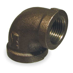 Manufacturer Varies Elbow,90, Malleable Iron, 1 1/4 x 1 in 5P449