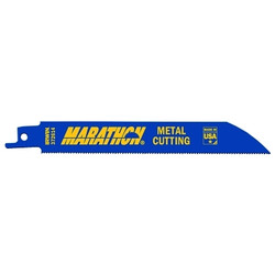 Metal Cutting Reciprocating Blades with Weldtec, 8 in X 1 7/8 In, 18 Tpi, 5/Pk