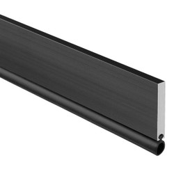 National Guard Door Frame Weatherstrip,7 ft,Black 700NDKB-84
