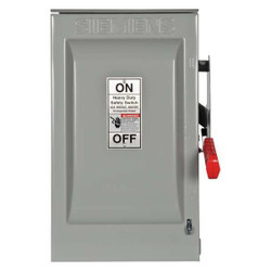 Siemens Safety Switch,600VAC,3PST,60 Amps AC HF362R