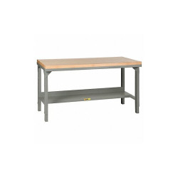 Little Giant Workbench,Butcher Block,48" W,24" D WSJ2-2448-AH