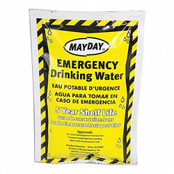 Mayday Emergency Drinking Water,4.22 oz.,PK100 73011