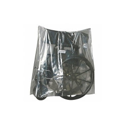 Sim Supply Equipment Cover,1 mil,22 in W,PK100  5CPG2