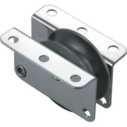 Ronstan Pulley Block,Bolt-On,3/8 in Rope dia. RF41712