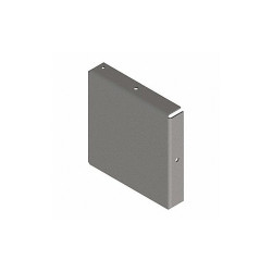 Nvent Hoffman Closure Plate,Wireway,Steel,4in.Hx4in.L F44GCPNK