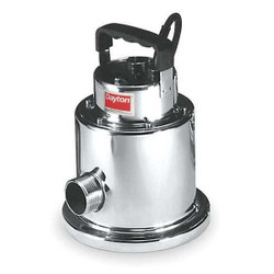 Dayton Plug-InUtilityPump,15ft,9in H,115VAC 3YU64