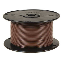 Grote Primary Wire,10 AWG,1 Cond,100 ft,Brown  87-5001