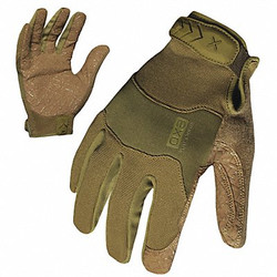 Ironclad Performance Wear Tactical Glove,Green,L,PR G-EXTGODG-04-L