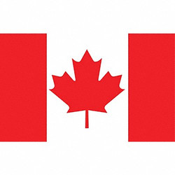 Nylglo Canada Flag,4x6 Ft,Nylon 191340