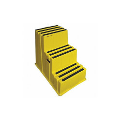 Manufacturer Varies Step Stand,Yellow,Number of Steps 3 44ZJ63