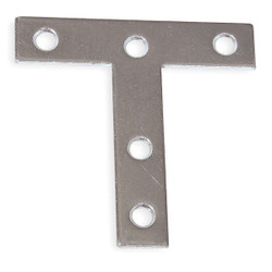 Sim Supply T Plate,Steel,3 In W  1WDK4