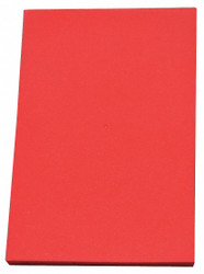 Sim Supply Polyethylene Sheet,L 24 in,Red  1001305R