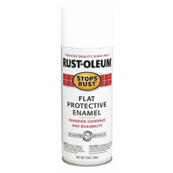 Rust-Oleum Spray Paint,White,12 oz. 7790830