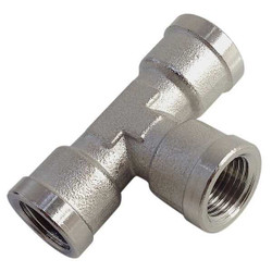 Legris Female Tee,Brass Pipe Fitting,Threaded 0915 00 13