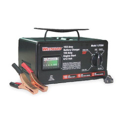 Westward Battery Charger,6/12V (M),100 A Start 1JYU6