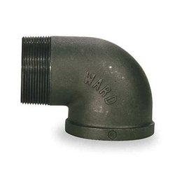 Manufacturer Varies 90 Street Elbow, Malleable Iron, 4 in 2WU29