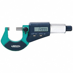 Insize Digital Outside Micrometer,Friction 3109-25A