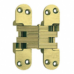 Soss Hinge,Fire-Rated,Satin Brass,4 5/8 In 218US4