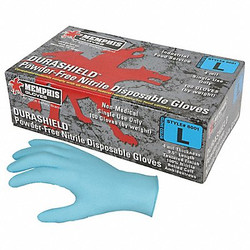 Mcr Safety Disposable Gloves,Nitrile,L,PK100 6001L