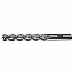 Cleveland Sq. End Mill,Single End,HSS,1/2" C33160