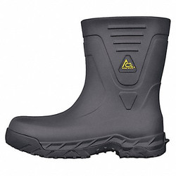 Ace Rubber Boot,Men's,12,Mid-Calf,Black,PR 885999105178